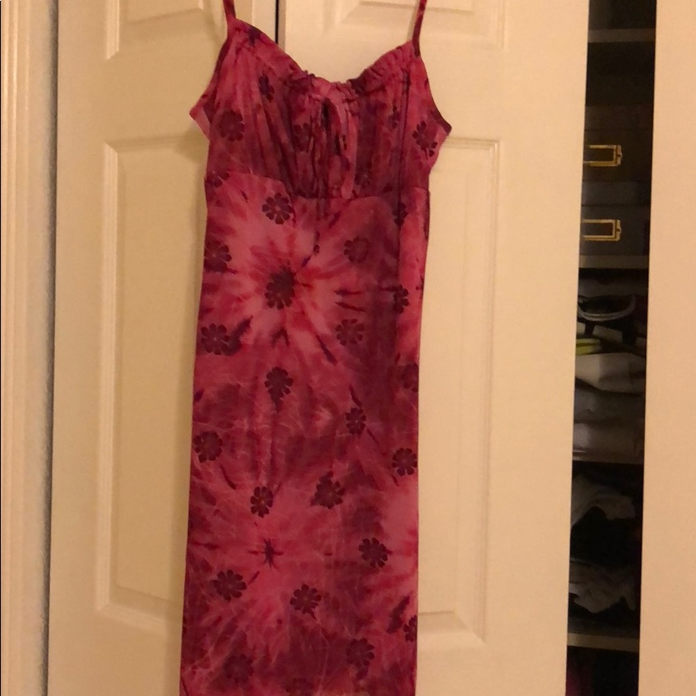 Pink sun dress